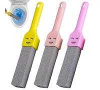 Brosse de Nettoyage en Pierre Ponce, 3 Pièces, Brosse antitache Robuste et Ergonomique, Pierre de Nettoyageavec Poignée Réutilisable, Pierre de Nettoyage Efficace, pour Salle de Bain, Cuisine, évier