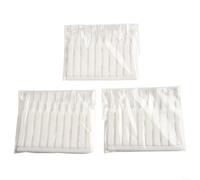 Brosse de nettoyage en poils de nylon pour pommeaux de douche, petits tuyaux et ouvertures difficiles d'accès avec embout de protection anti-rayures (30 pièces)