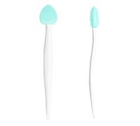 Brosse de nettoyage en profondeur des pores, brosse à récurer double face pour le visage, outil de retrait des, soins de la peau doux pour le nettoyage, voyage 13,8 x 2,2 cm