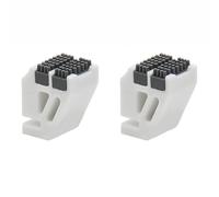 Brosse de nettoyage en silicone à tête simple/double pour imprimantes Lab X1C/P1P/P1S - Flexible - Prévention du blocage - Brosse en silicone à double tête pour buse d'imprimante
