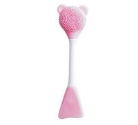 Brosse de nettoyage en silicone pour chat - Kit de soin du menton pour chat, outil de nettoyage pour gencives, mâchoire, langue, menton et visage