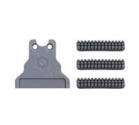 Brosse de nettoyage en silicone pour imprimantes 3D avec pièces imprimées pour une manipulation et un rangement faciles