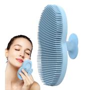 Brosse de nettoyage en silicone pour le visage - Brosse de massage - Pinceau à bonnet de berceau pour bébé - Pinceau exfoliant - Outil de nettoyage en silicone - Exfoliant doux pour les peaux