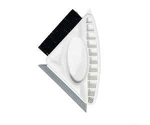 Brosse de nettoyage éponge, suceur plat pour rail coulissant, récureur, salle de bain, cuisine, rainure, espace étroit