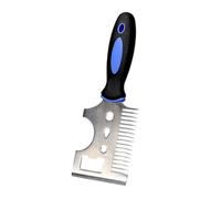 Brosse de nettoyage ergonomique et robuste pour rouleau de peinture | Grattoir à rouleau pour sac à dos, réparation à domicile, travail, voyage, ingénierie