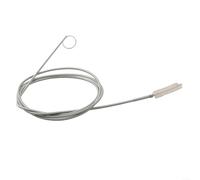 Brosse de nettoyage flexible de 150 cm de long pour réfrigérateur et vidange de voiture Poils en nylon pour enlever les débris