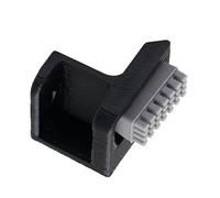 Brosse de nettoyage flexible en silicone pour tête d'impression, nettoyage sûr et complet sans endommager les surfaces