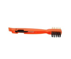 Brosse de Nettoyage la Cuisine 1 Pièce en Cuivre PP, pour Plaques | Brosse à Récurer, Manche Antidérapant Pointe Intégrée, la Cuisine, Cantine, Usage Quotidien