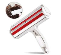 Brosse de nettoyage - Letouch - Épilateur anti poils - Réutilisable - Pour chien et chat - Rouge