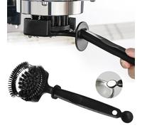 Brosse de Nettoyage Machine Espresso 58 mm, Brosse Ronde pour Groupe d’Extraction & douchette, Nettoyage Autour du Joint, enlève Marc et huiles de café, Accessoire Barista Maison/café