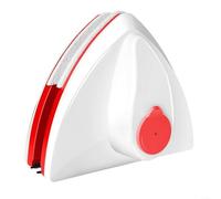 Brosse de nettoyage magnétique double face avec ABS haute résistance et latex naturel pour portes coulissantes à double vitrage et parois de douche