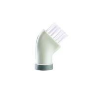 Brosse de nettoyage multi-usage pouvant être connectée à une bouteille d'eau minérale, brosse de nettoyage à poils durs, brosse de nettoyage 2 en 1 pour joints de fenêtre (vert)