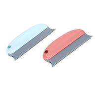 Brosse de nettoyage multifonction pour épilation des poils d'animaux, ergonomique, universelle, pour chats et chiens, 2 pièces