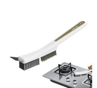 Brosse de Nettoyage Multifonction pour Joints de Cuisine | Brosse Domestique Robuste pour Plans de Travail, plaques de Cuisson, robinets, rebords de fenêtre, espaces étroits et Difficiles