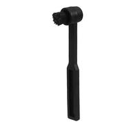 Brosse de Nettoyage Noir pour Nylon Diamant de Platine Vinyle | Antistatique, Réduit le Bruit, Protège le Disque, Format Compact pour Entretien Précis et Quotidien