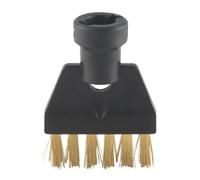 Brosse de nettoyage plate en cuivre compatible avec Karcher for nettoyeur vapeur, adaptateur for buse de nettoyage domestique