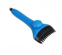 Brosse de nettoyage portable pour filtre de piscine ABS 10 buses de ventilateur Nettoyage plissé en une étape Réduit le temps Interrupteur marche/arrêt ergonomique Compatible avec les filtres spa à