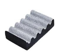Brosse de nettoyage pour barbecue - Brosse de nettoyage pour poêle - Brosse à récurer - Brosse de barbecue sûre - Ustensiles de cuisine ménagers - Accessoire de barbecue d'extérieur