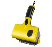 Brosse de nettoyage pour barbecue électrique - Acier inoxydable, tête rotative à 360 degrés, vitesses réglables pour un nettoyage efficace du barbecue et de la surface