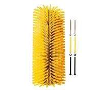 Brosse de nettoyage pour bétail, massage, poils doux
