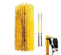 Brosse de nettoyage pour bétail, massage, poils doux | Grattoir à bétail en forme de vache pour ferme en plein air, étal, grange, pâturage, ferme, écurie, mutation, baignade