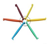 Brosse de nettoyage pour bobine AC et peigne à ailettes flexibles, outil de lissage de radiateur en acier inoxydable pour climatiseur et échangeur de chaleur (kit de nettoyage)