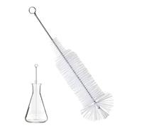 Brosse De Nettoyage pour Bouteilles,Brosse De Nettoyage pour Biberon A Poils De Nylon - Outils De Long Manche pour Goulot Étroit Bouilloire Tasse À Vin Carafe - Restaurant Bar Dortoir Theier