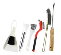 Brosse de nettoyage pour cages d'oiseaux - Grattoir pour enlever les excréments d'oiseaux | 1 set accessoires, brosse à dispersion parasols, perroquets, colibris, hamsters, lapins, terrasse au