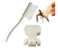 Brosse de nettoyage pour cancer de rivière - Avec un clip qui sert de brosse pour fruits de mer - Outil de nettoyage de homard - Pour une utilisation à la maison, dans la cuisine, au restaurant ou