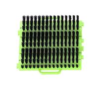 Brosse de nettoyage pour cheval - Équipement d'équestre - Outil de relaxation pour animaux de compagnie
