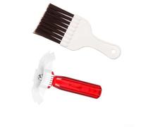 Brosse de nettoyage pour climatiseur Ac Fin Peigne Gadget 2 bobines Condenseur en plastique Kit de réparation pour réfrigérateur CVC Évaporateur