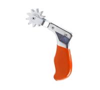 Brosse de nettoyage pour disque de polissage pour voiture - Outil d'entretien - Éponge de polissage en laine - 165 mm - Avec poignée rouge et argentée