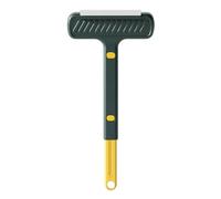 Brosse De Nettoyage pour Écran De Fenêtre - avec Raclette, Manche Long Extensible 2 en 1 | Outil De Nettoyage De Verre Double Face, Balai À Récurer Multi-Surfaces en pour Porte De Patio, Porche
