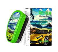 Brosse De Nettoyage Pour Film D'Huile Automobile | Nettoyant Miroir Rétroviseur Pour Taches De Graisse | Nettoyant Efficace Pour Autos Camions Portes De Douche SUV Berlines Pick-ups Miroirs