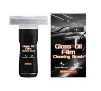 Brosse de nettoyage pour film d'huile de voiture - Détachant multi-usages, nettoyant pour vitres et miroirs, élimine efficacement la graisse et la saleté, durable pour l'extérieur du véhicule, la