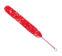 Brosse de nettoyage pour flûte, nylon rouge Pratique pour nettoyage de flûte Brosse de nettoyage pour humidité Pièces pour instruments de musique