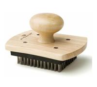 Brosse de Nettoyage pour Four à Pizza et Pierre à Pizza - Poils en Acier Inoxydable Résistants à la Chaleur