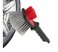 Brosse de nettoyage pour jantes, brosse de nettoyage multifonctionnelle, antidérapante, brosse de roue de véhicule pour garage, cour, entretien de voiture, conduite quotidienne, berline et monospace