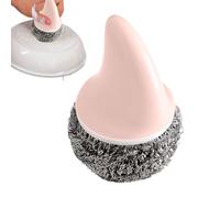 Brosse De Nettoyage pour La Vaisselle | Brosse pour Ustensiles De Cuisine en Forme De Requin | À Boule De Fil Casserole | pour Poêle Casserole Plat Cuisine Lave-Vaisselle Ménager Commercial Bar