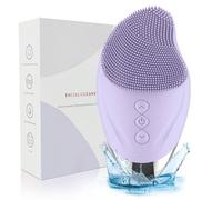 Brosse de nettoyage pour le visage Brosse à laver le visage en silicone, épurateur de visage rechargeable, avec protection des yeux, brosse de visage électrique pour nettoyage, massage Taille UniqueSi