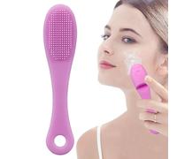 Brosse de nettoyage pour le visage - Brosse de nettoyage douce pour le visage avec protège-doigts - Brosse de lavage du visage peu encombrante pour les déplacements | Brosse de nettoyage douce pour le