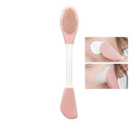 Brosse De Nettoyage Pour Le Visage,Double Pointe Nettoyage Pores | Poignée Ergonomique Outil Nettoyage Démaquillage Soin Visage Douche Voyage