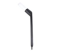 Brosse de nettoyage pour machine à café, outil ergonomique et durable en nylon pour moulin à expresso et cafetière semi-automatique, noir et blanc, 16 cm