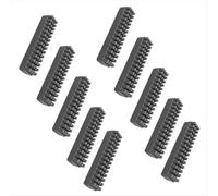 Brosse de nettoyage pour mini-essuie-glaces A1, en silicone, montée sur plateau chauffant.