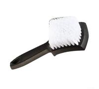 Brosse de nettoyage pour moyeu de roue de voiture avec poils en nylon durables, outil de détail de jante pour jantes en alliage, parois latérales et entretien des roues, brosse de nettoyage automobile