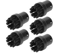 Brosse de nettoyage pour nettoyeur vapeur - Karcher - Compatible Karcher SC1 SC2 SC3 SC4 SC5 SC7 - Lot de 5 pièces