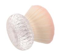 Brosse de Nettoyage pour Ongles Champignon Rose à Lumière | Poils Synthétiques Doux, Base Lumineuse Intégrée, pour Sillons et Surfaces D’ongles