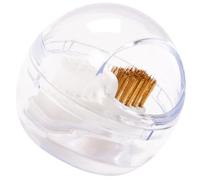 Brosse de Nettoyage pour Ongles, Embout de Ponceuse Amovible 1 Set | Nettoyage Profond et Prise Ergonomique, Plastique, pour Salons Professionnels et Voyage, Débutants