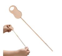 Brosse de Nettoyage pour Paille - Rondelle en Silicone Pliable, Outil Extra Long, système d'épuration, facilite la portée Profonde, Finition Verte pour Voyage, Eau, Salle de Bain, Vaisselle