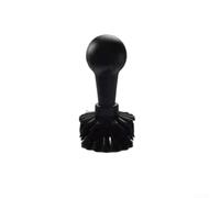 Brosse de nettoyage pour panier à café à base d'ABS avec poils en nylon rigides qui ne tombent pas et poignée arrondie pour paniers à filtre expresso de 51 mm et 58 mm (58 mm)